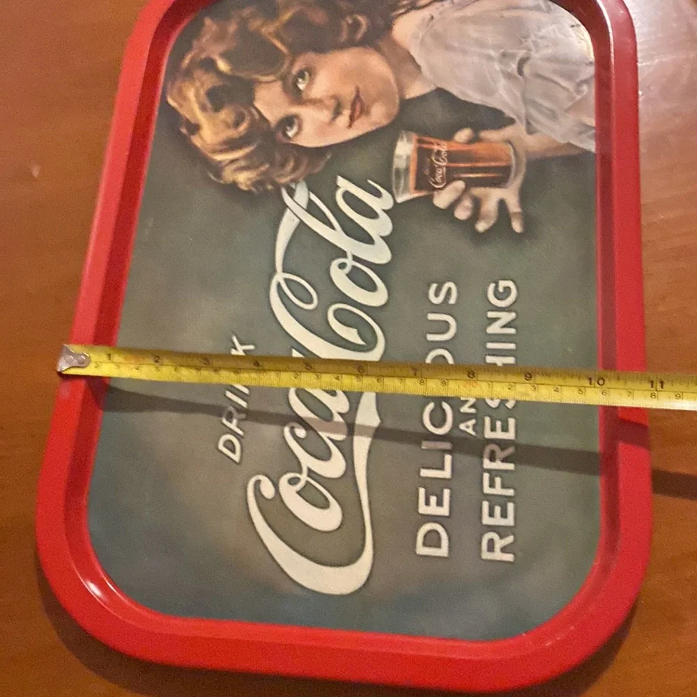 ‼️Vintage‼️ Drink Coco-Cola Refreshing Collector Serving Tray